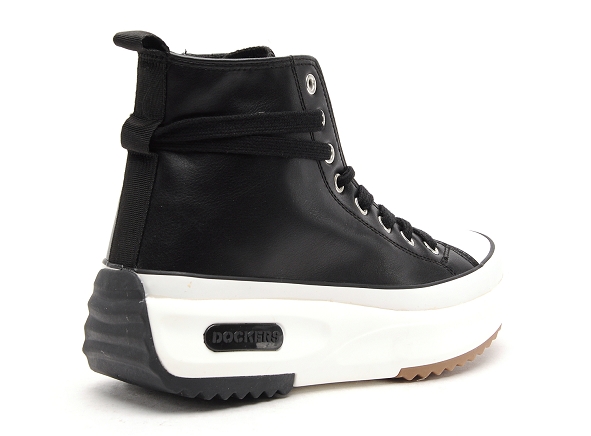 Dockers boots bottine plates femme 51iv201 noir
