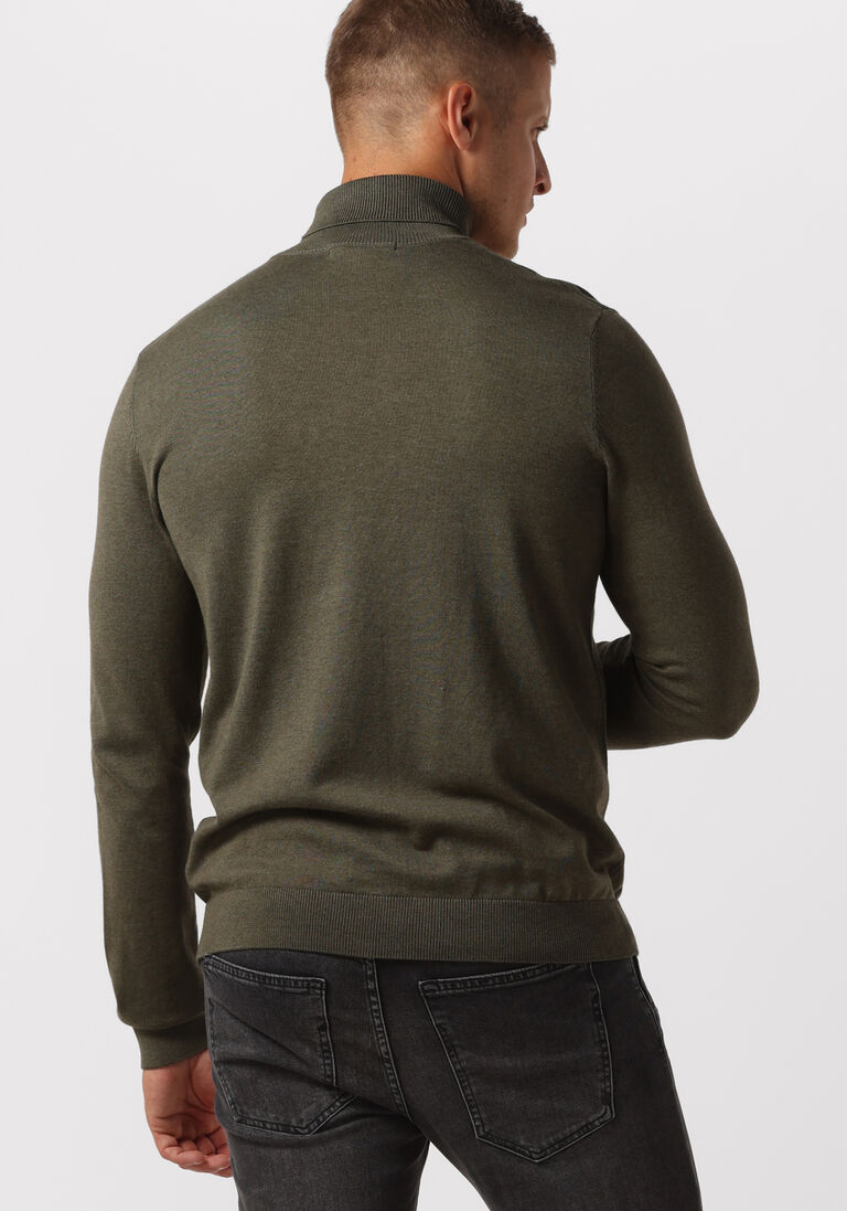 SELECTED HOMME donkergroene selected homme coltrui slhberg roll neck b