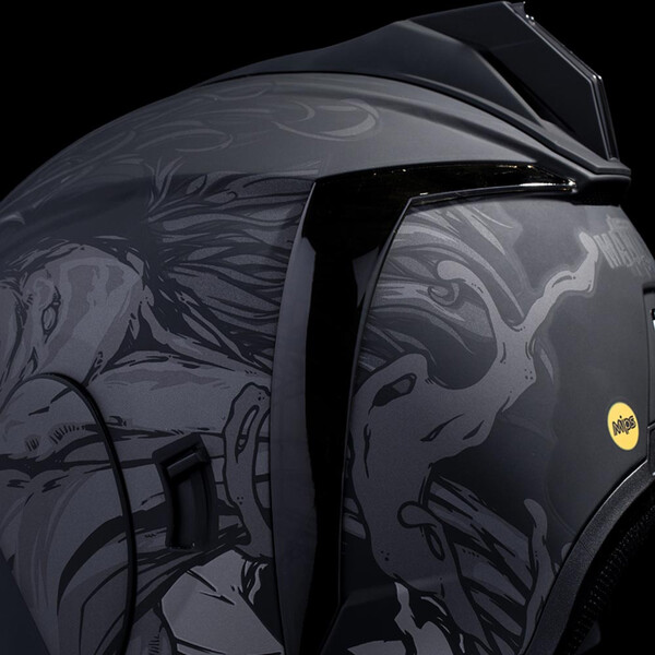 Icon - Casque Airform MIPS® Manik'RR Dark™ Noir