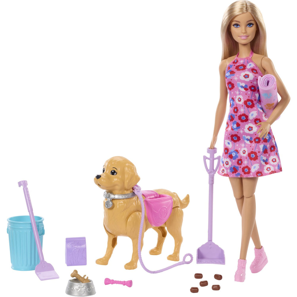 Køb Barbie® Walk & Potty Malibu