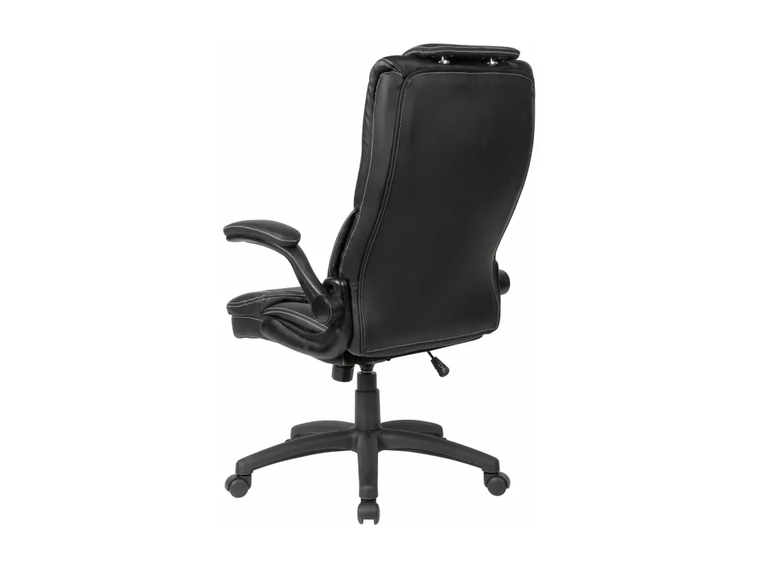 Chaise de Bureau Simili Cuir Fauteuil Ergonomique Siège Pivotante 120 kg
