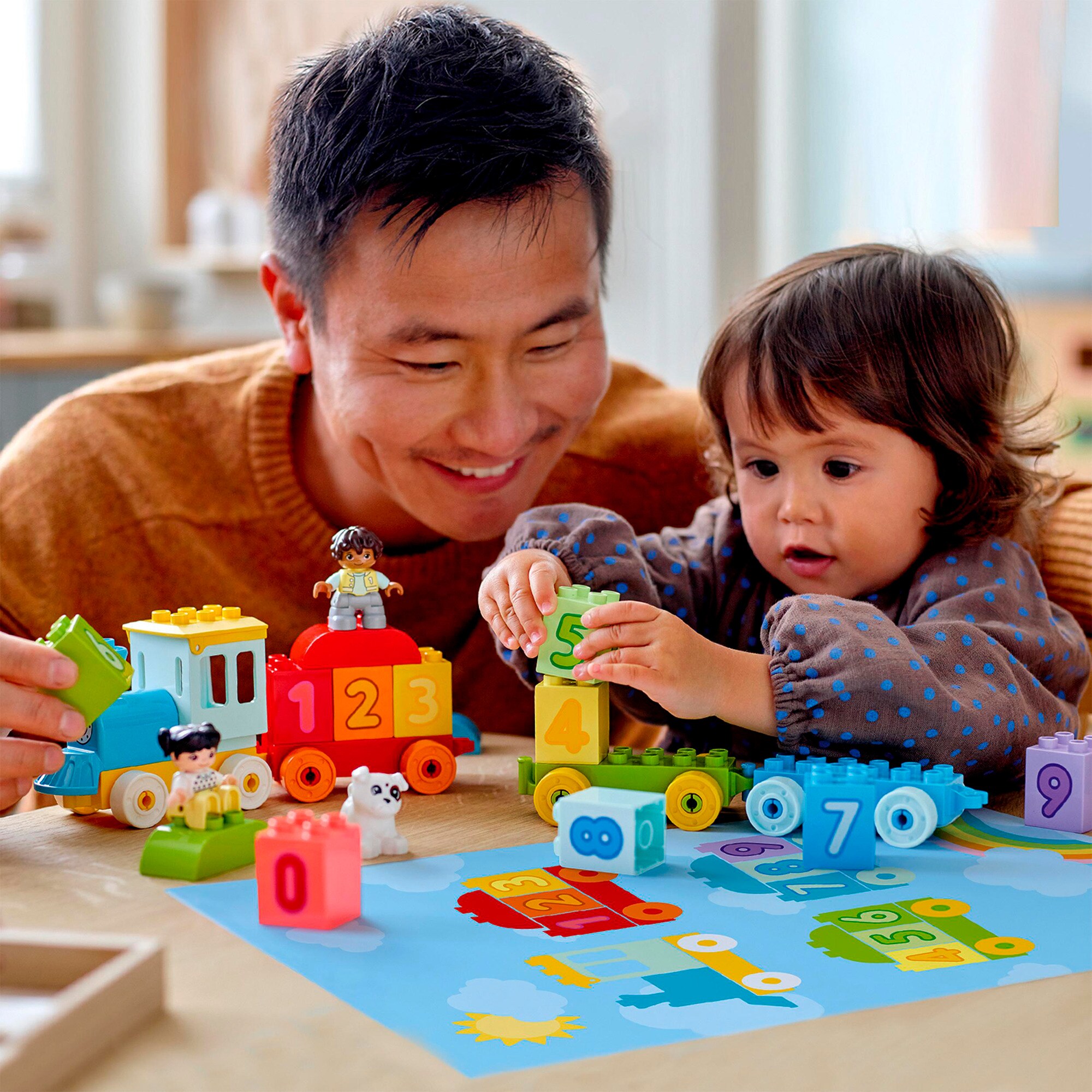 LEGO Konstruktionsspielzeug DUPLO Zahlenzug - Zählen lernen