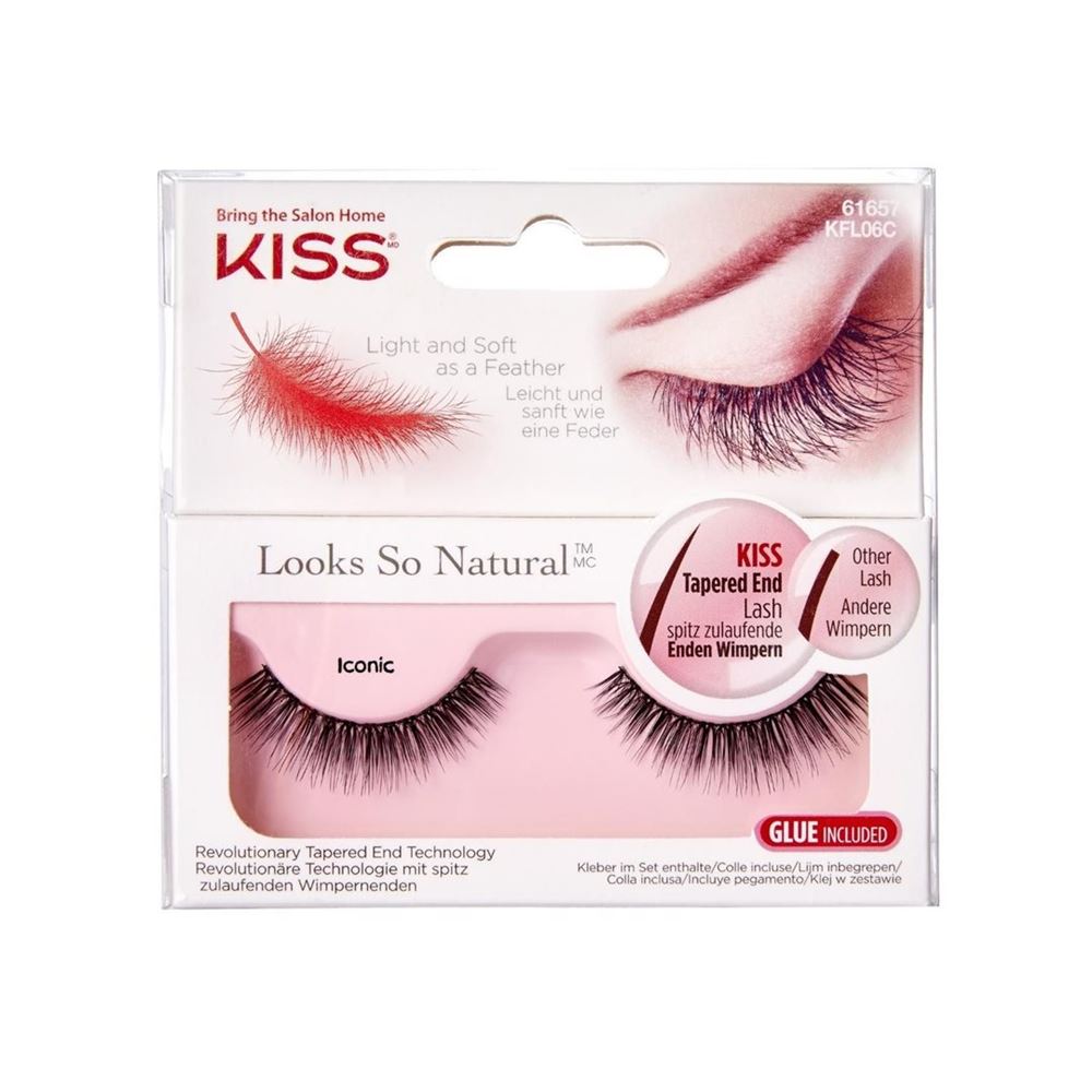Kiss Look So Natural Lashes Iconic 1 Stk