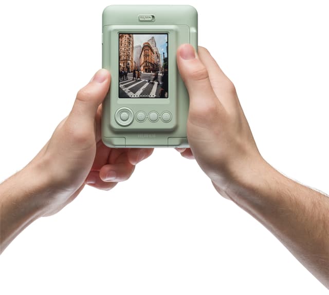 Fujifilm Instax Mini LiPlay instantkamera (grøn)