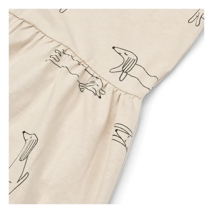 Liewood Robe Lima Chiens | Ecru