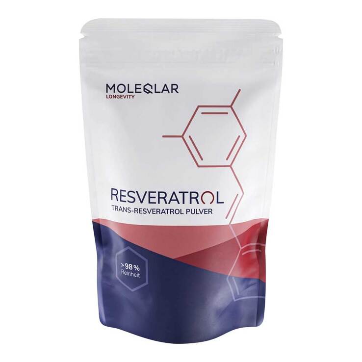 Moleqlar Resveratrol Trans-Resveratrol Pulver, 100 g