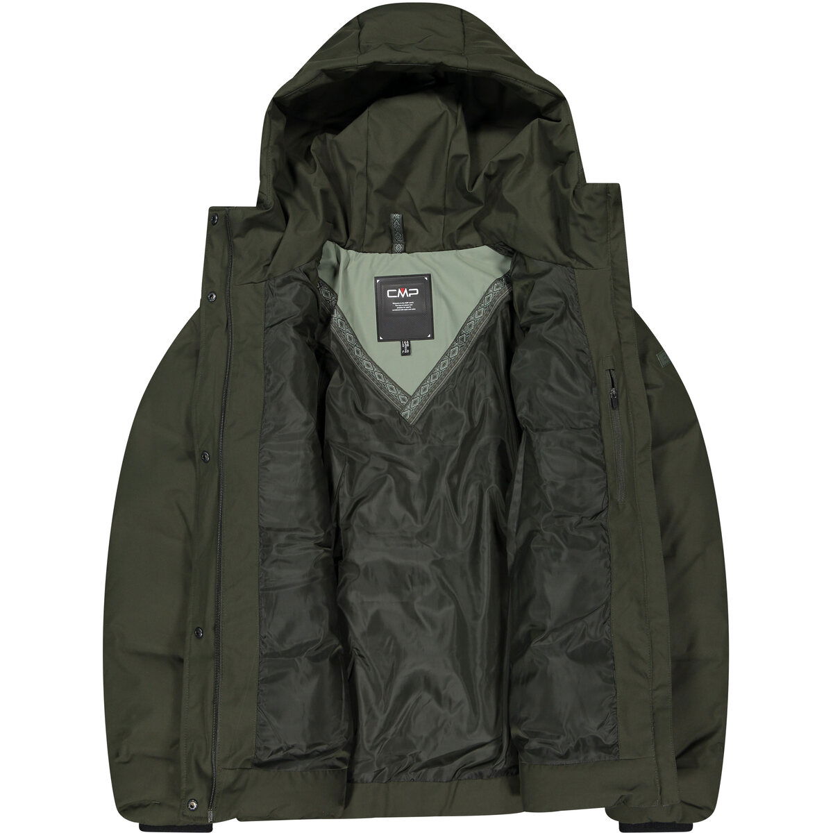 CMP Clima Protect Fix Hood Vinterjakke Dame
