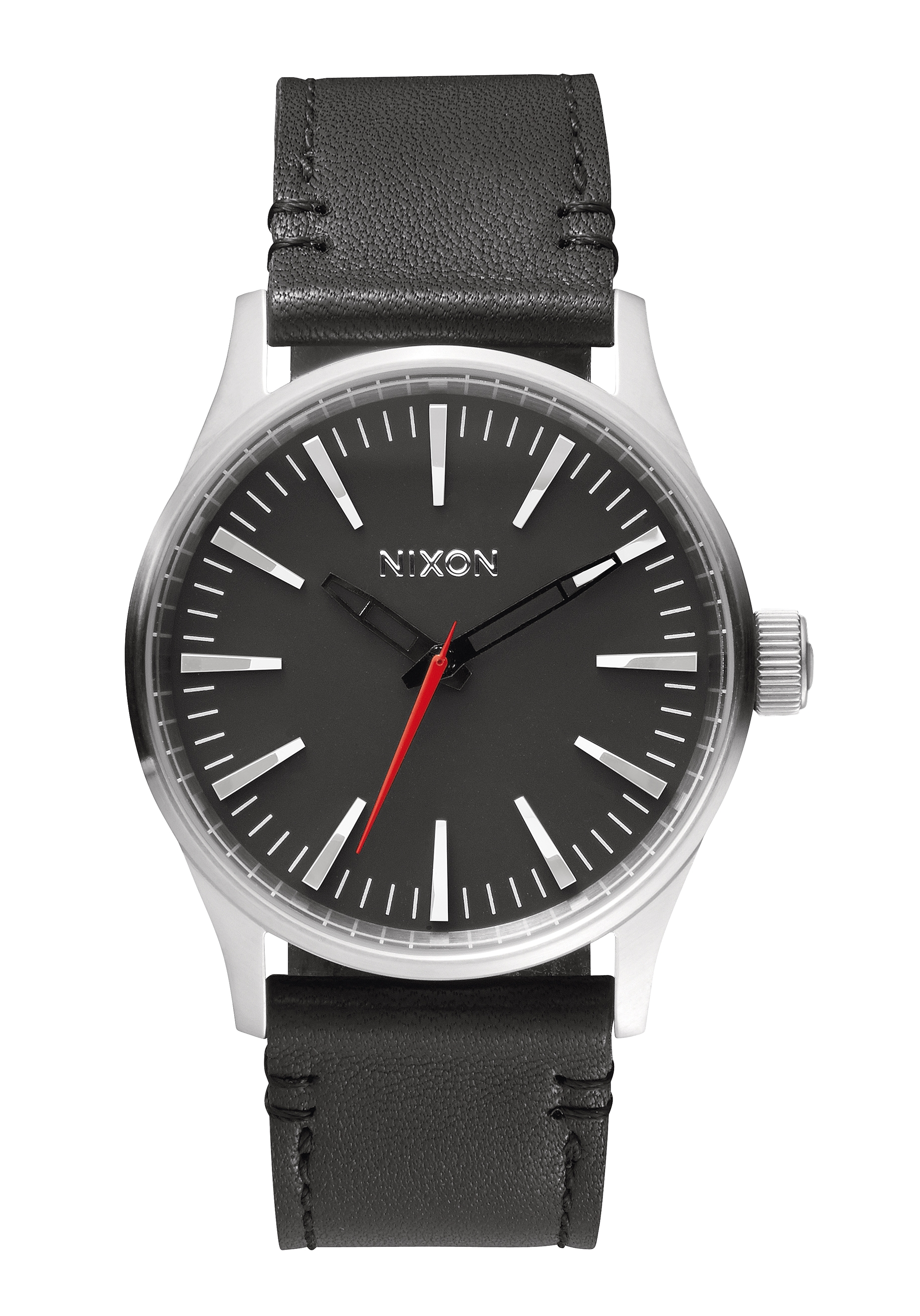 Nixon The Sentry 38 Leather Black A377000