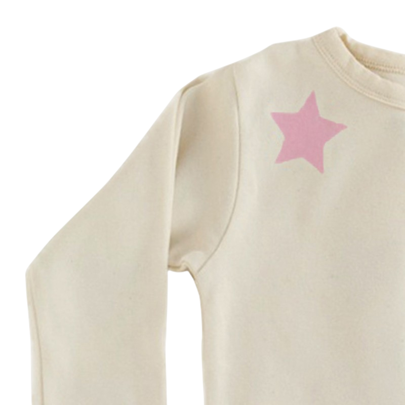 Pyjama Sternen Rosé