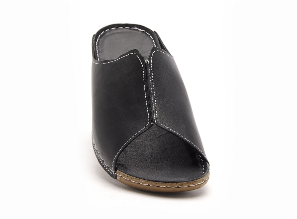 Andrea conti mules et sabots plats femme 0027423 noir