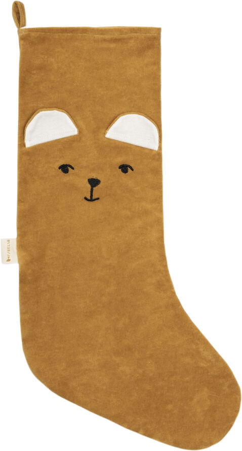 Fabelab Christmas Stocking - Bear Ochre