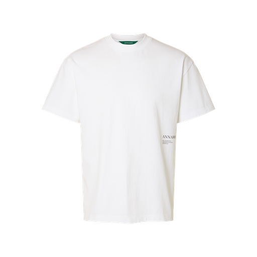 Annarr Ravi Everday O-Neck T-shirt, Bright White, L