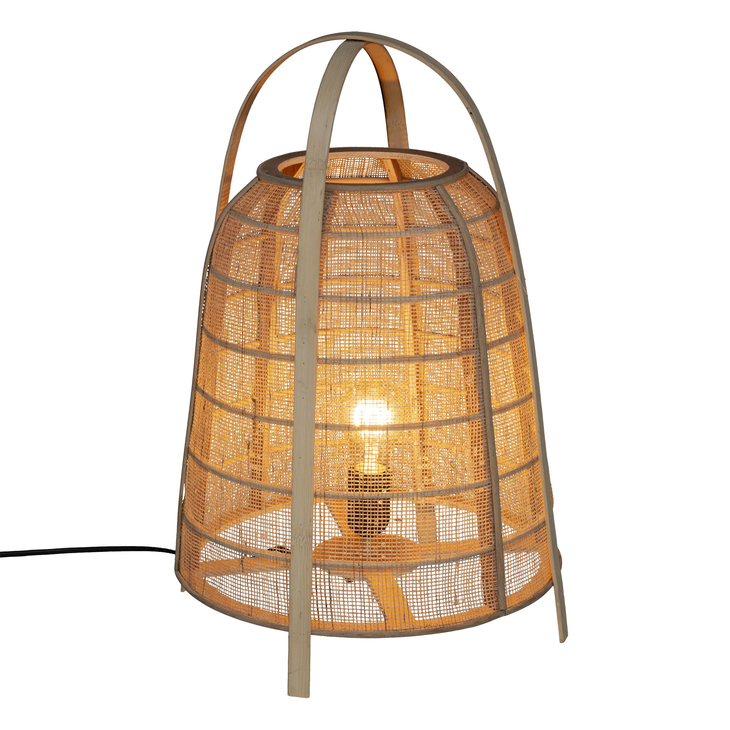 LAMPE CARMEN NATUREL H.49CM