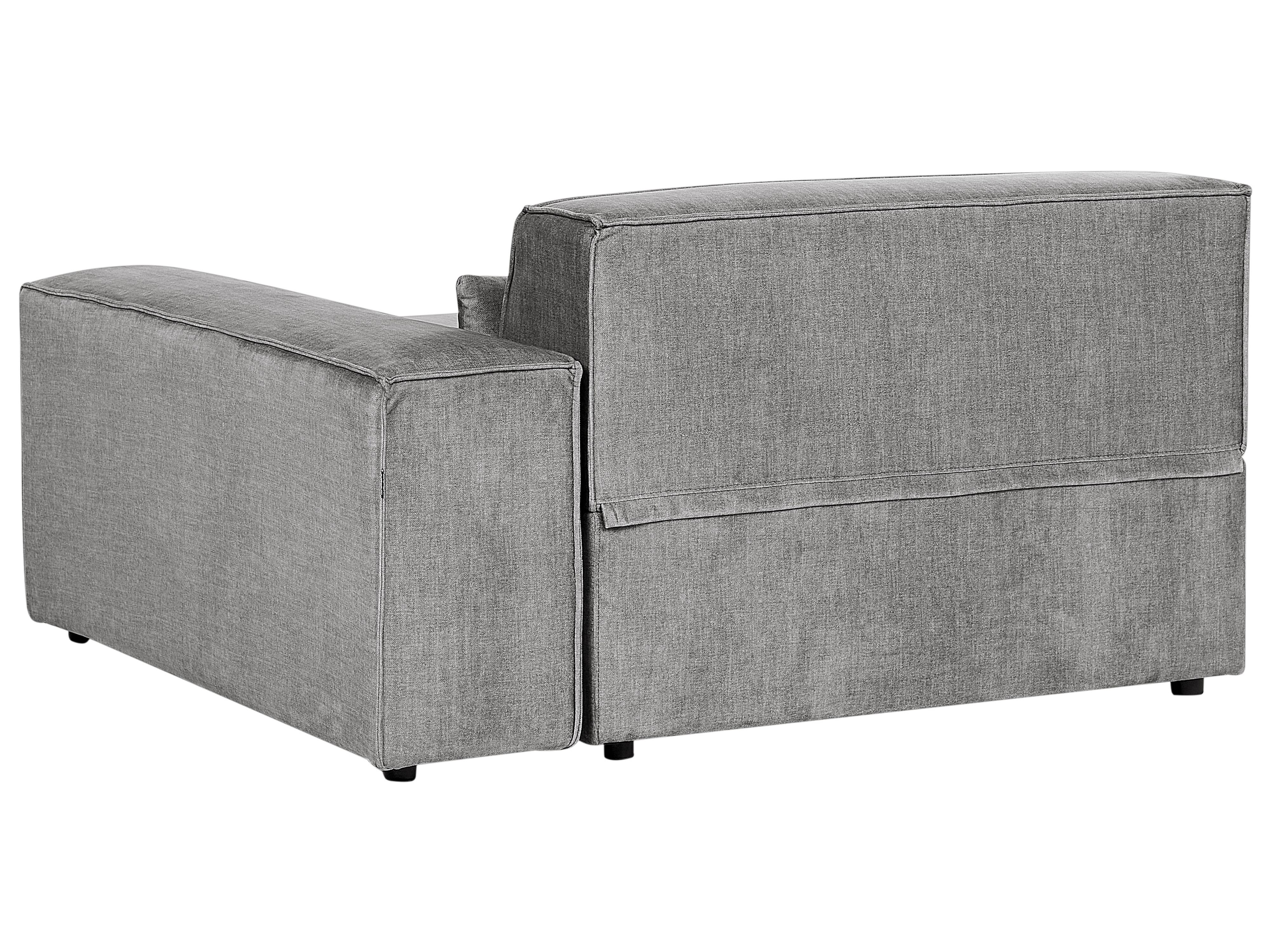 Modulaire bank 2-zits HELLNAR Stof Grijs