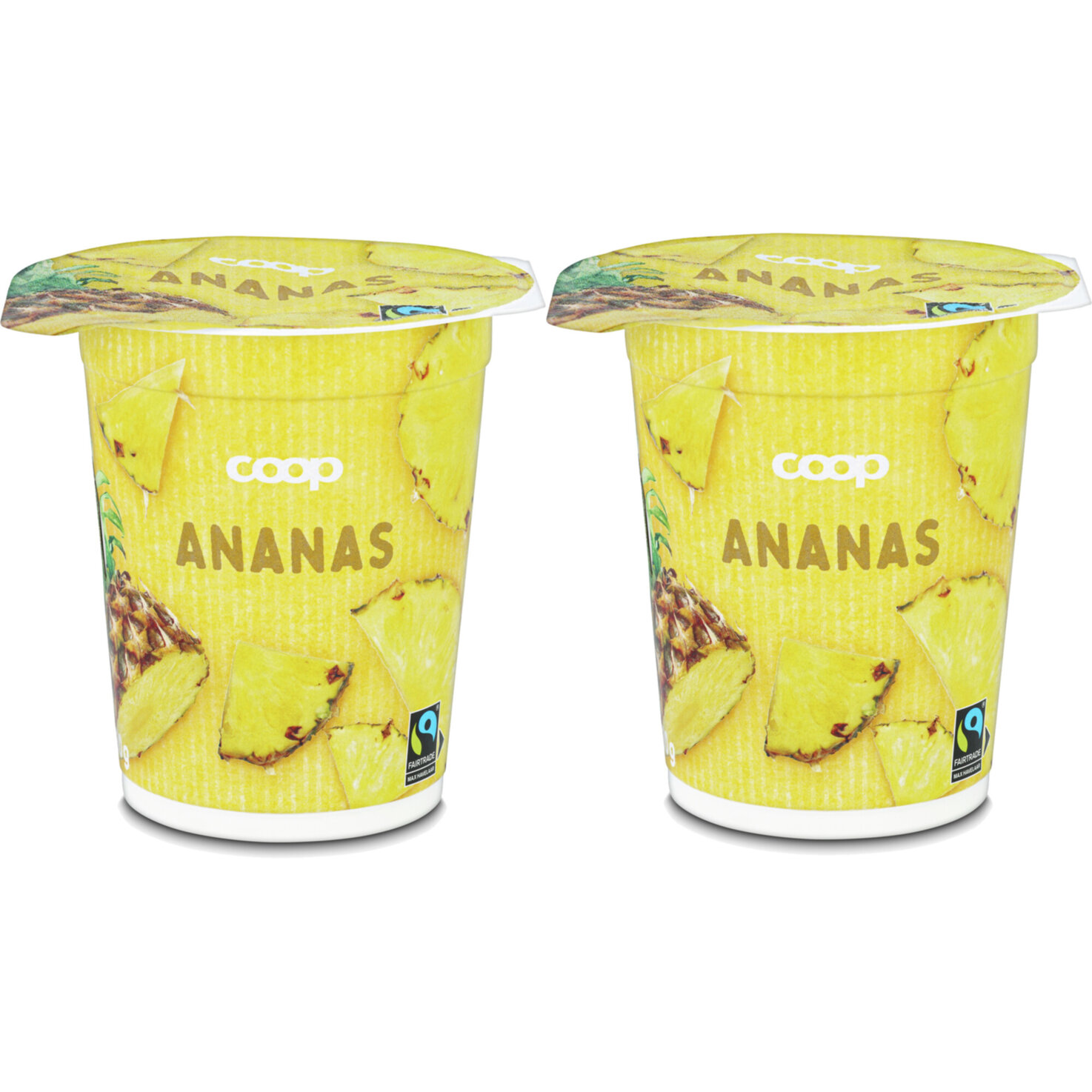 Fairtrade Joghurt Ananas 2x180g