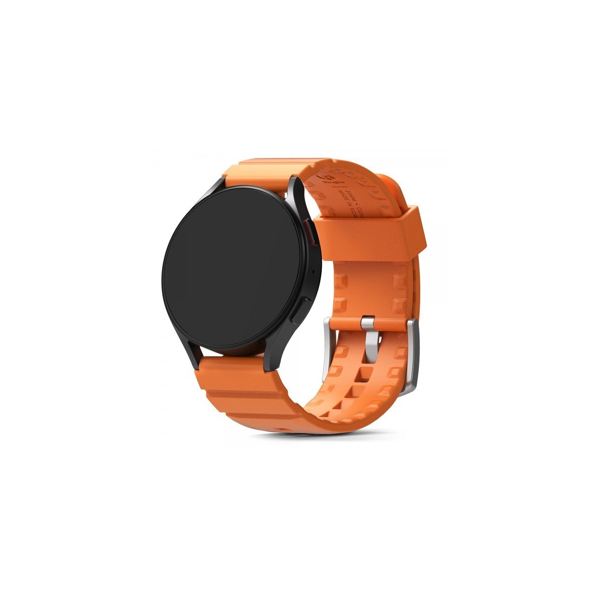 Ringke Samsung Galaxy Watch 20mm Armbånd Rubber One Bold Band Oransje