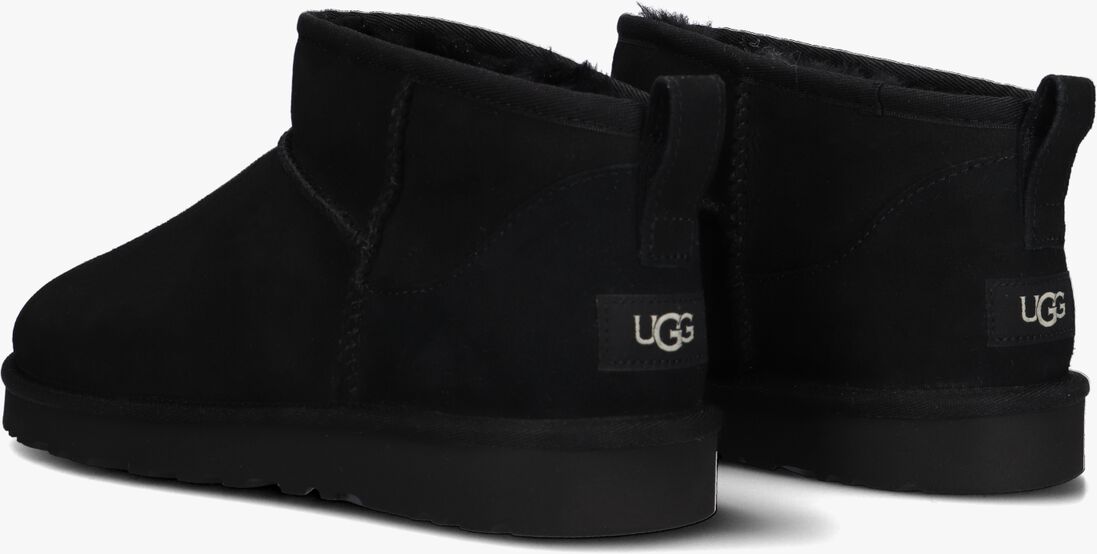 UGG zwarte ugg vachtlaarzen m classic ultra mini