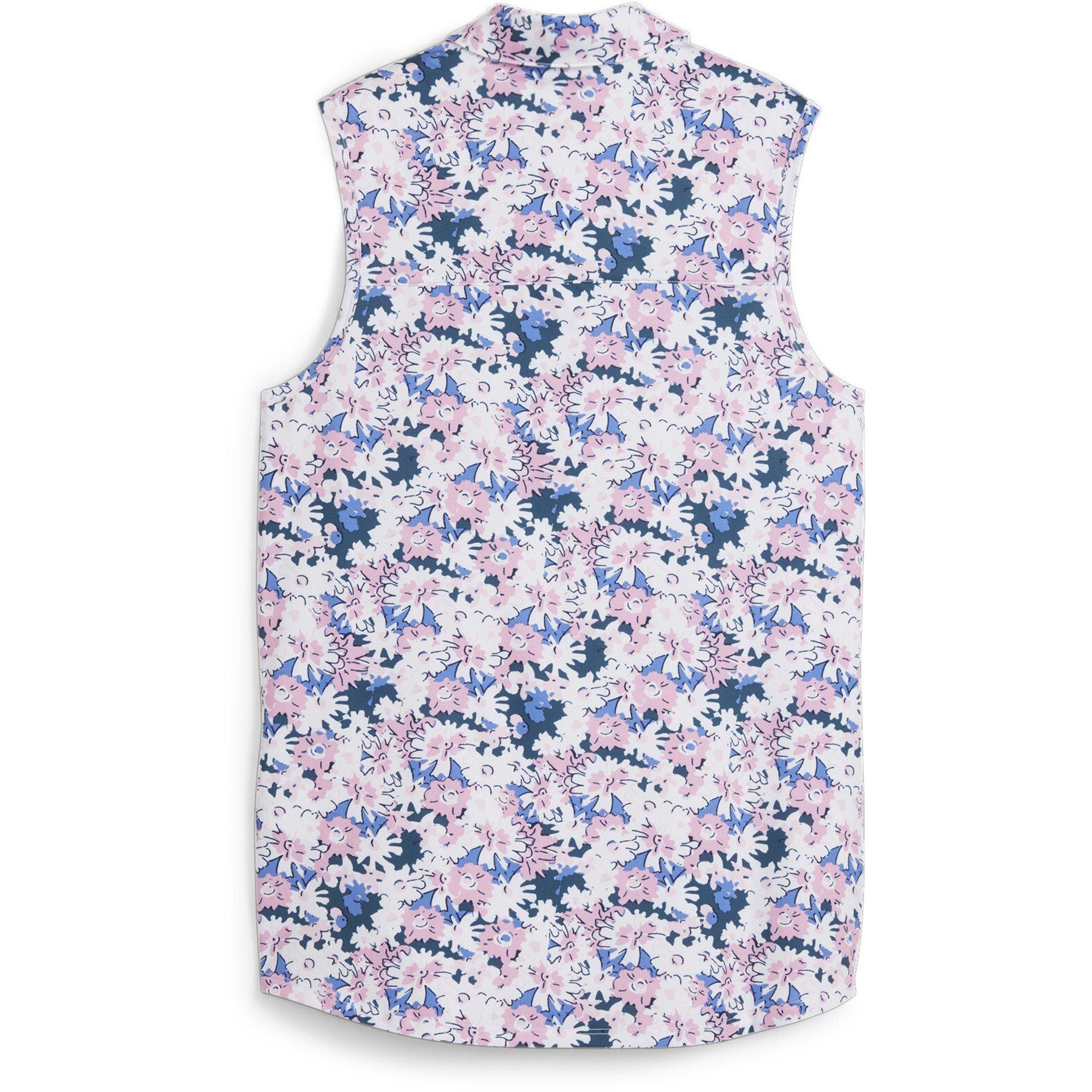 Puma Puma W Mattr Bloom Sl Polo Shirt Womens