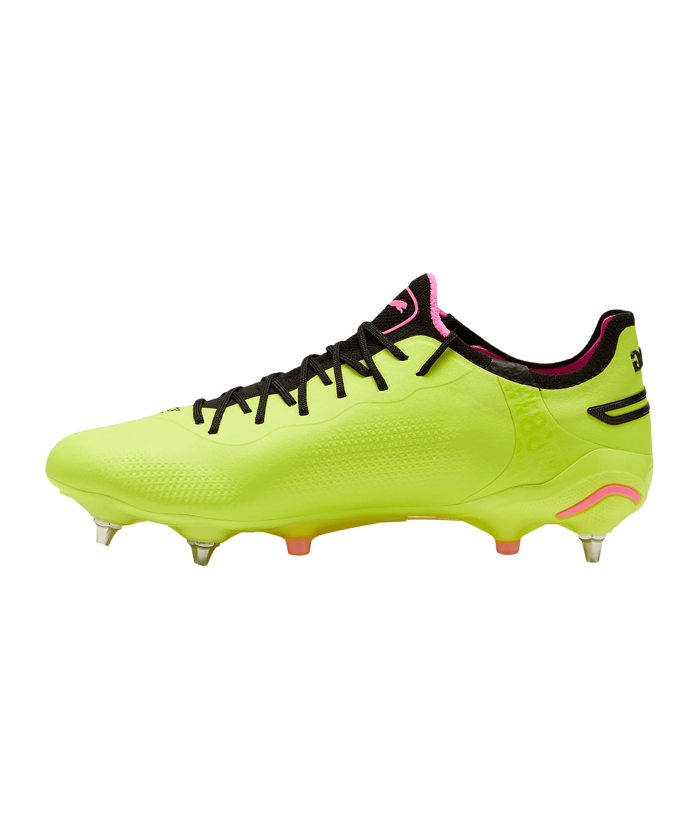 PUMA KING Ultimate MxSG Gelb Schwarz Pink F03