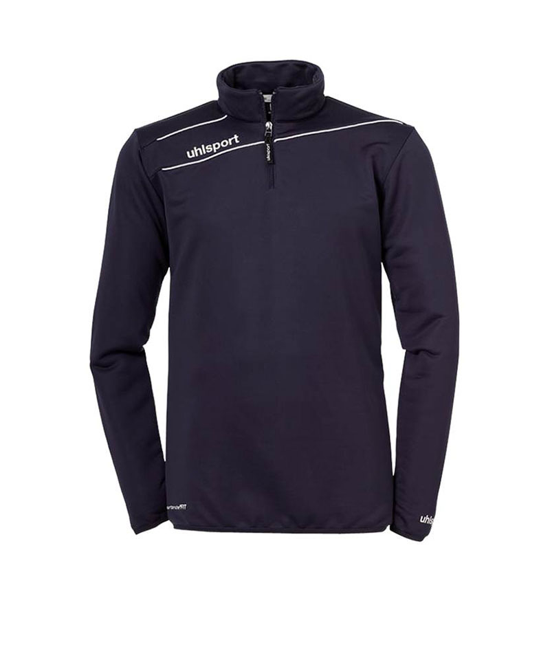 uhlsport Stream 3.0 1/4 Zip Top Blau Weiss F03