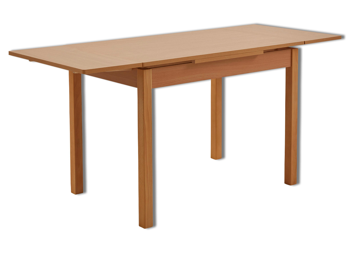 Zeitloser Tisch mit Auszug