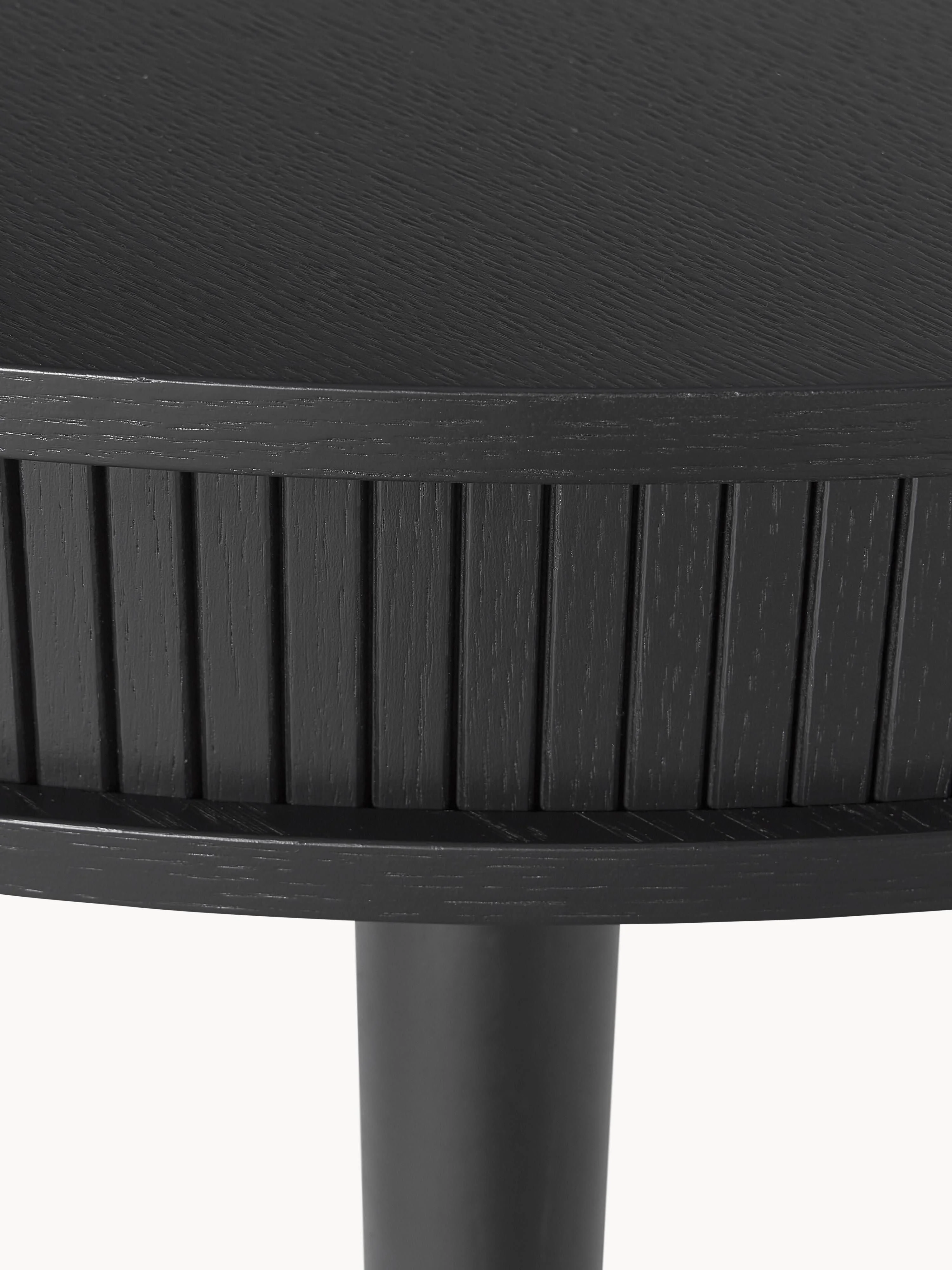 Ronde eettafel Calary met opbergruimte, in verschillende formaten