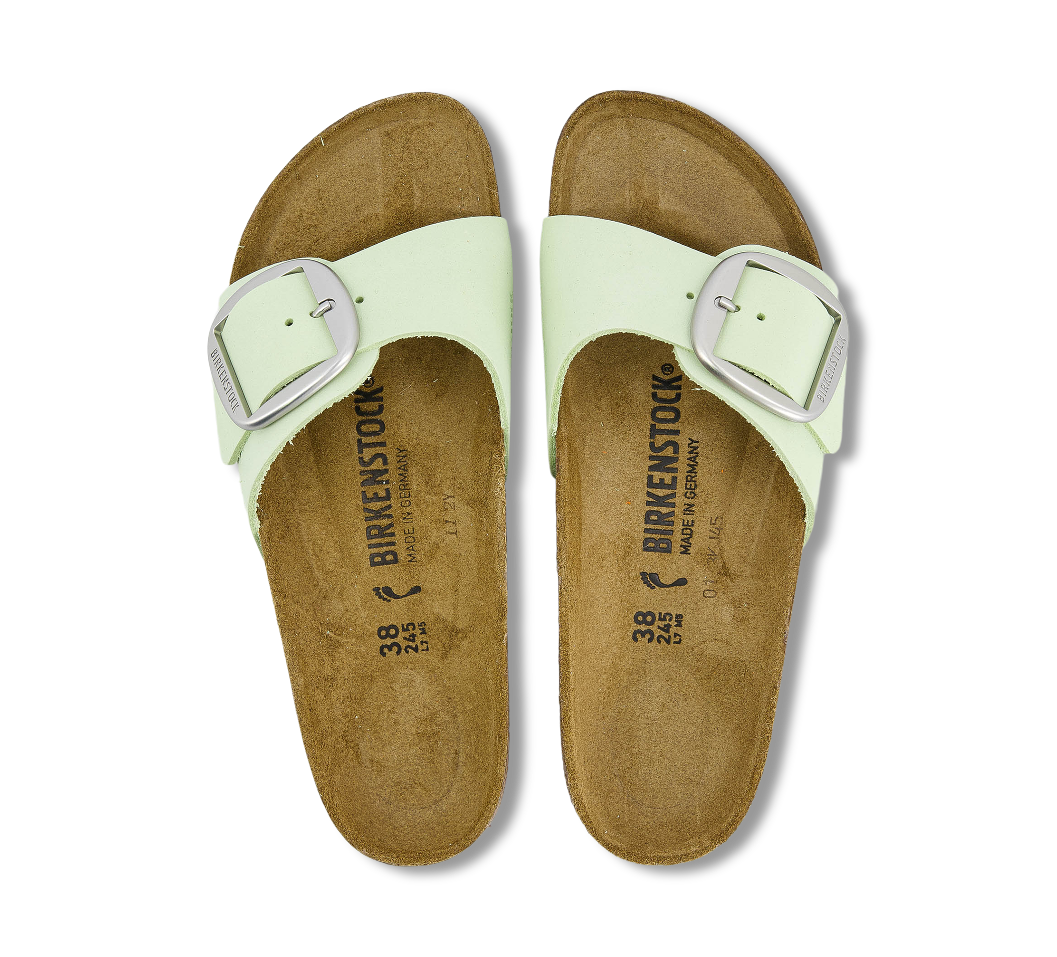 Birkenstock Madird Big Buckle grün