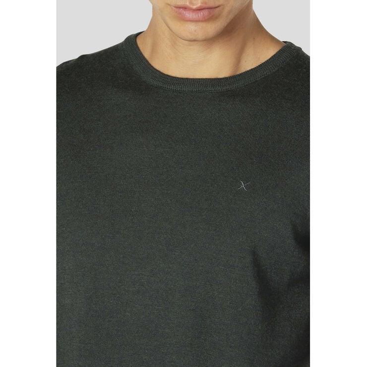 Clean Cut Copenhagen Merino Wool Crew Bottle green