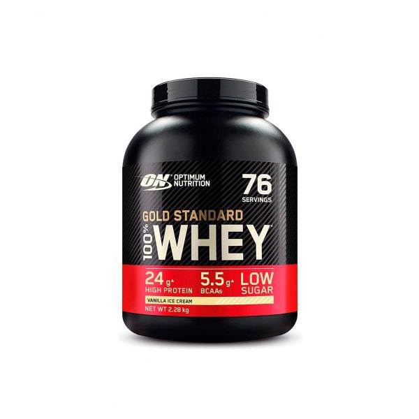 Optimum 100% Whey Gold Standard 2.28kg Gelado de Baunilha