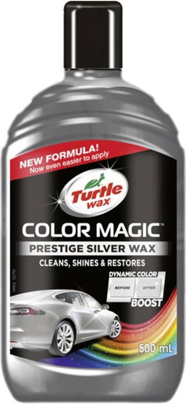 Turtle Wax - Color Magic Prestige - Autowax - Zilver