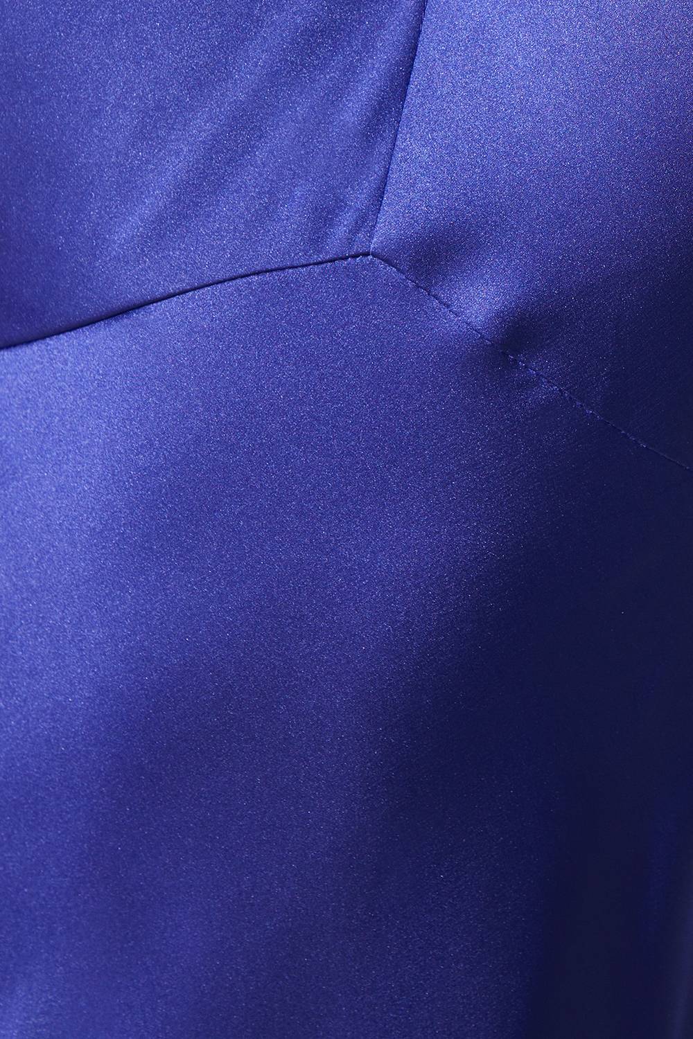 Coast Robe Midi Satinée à Col Noué et Devant Croisé pour Invitée de Mariage