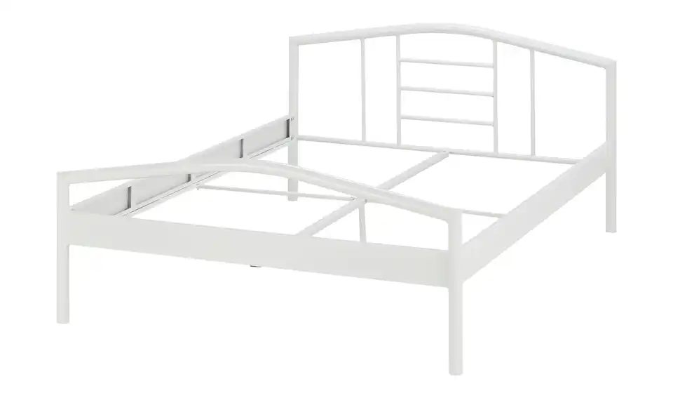 Metallbett Arena Weiß 200 cm 140 cm