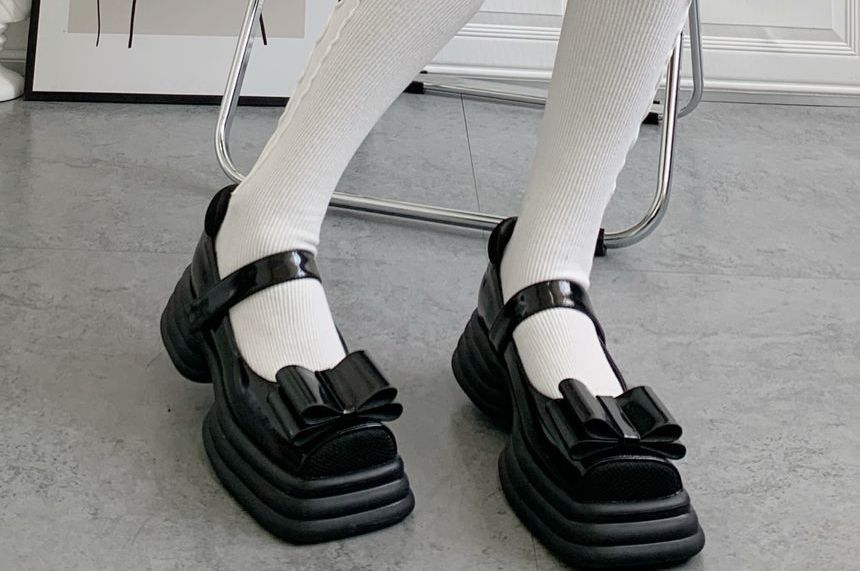 Auroriola - Ruffle Mid Calf Sokken