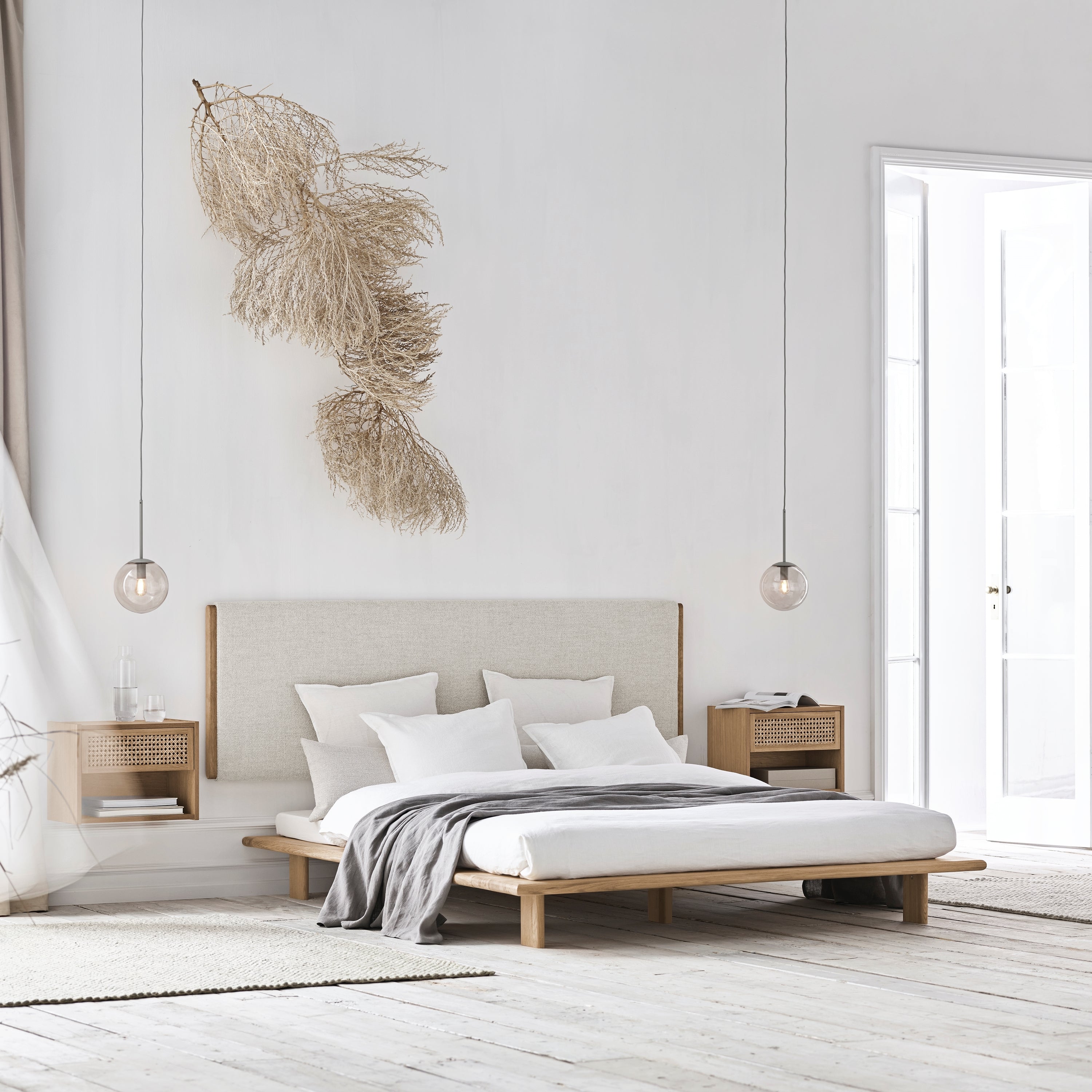 Bolia Haven Hoofdbord 186 cm - Pure Beige