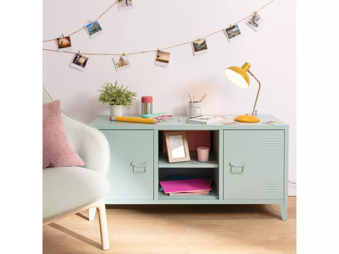 Lampe de Bureau Flex Métal Sahani Moutarde