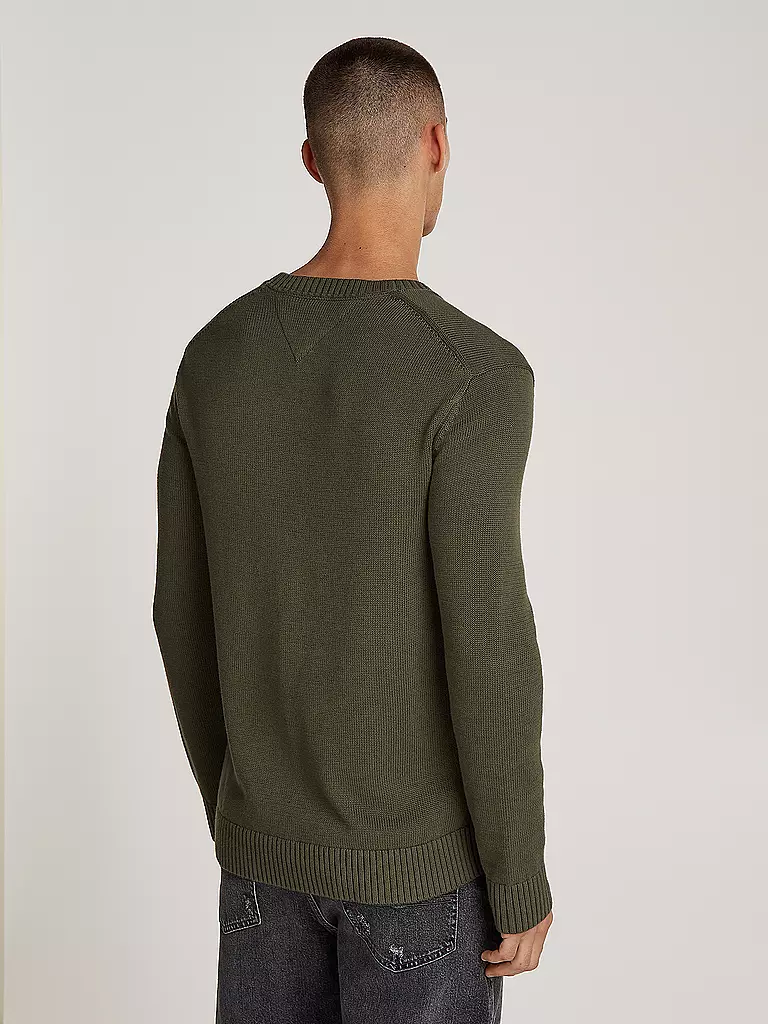 TOMMY JEANS Pullover olive