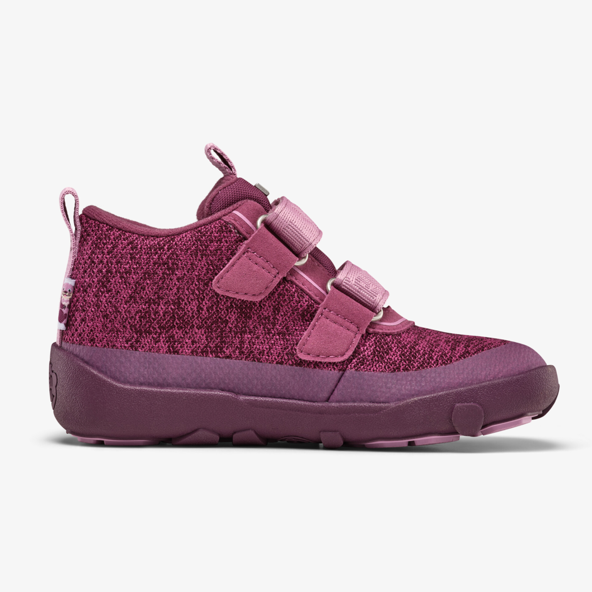 Affenzahn Knit Happy Otter Kinder Barfußschuhe rot