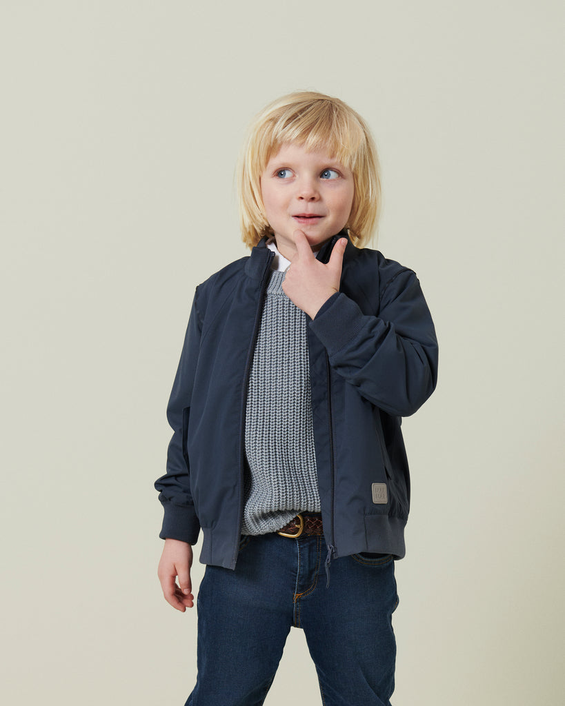 Ove Jacket, Forårsjakke - Blue