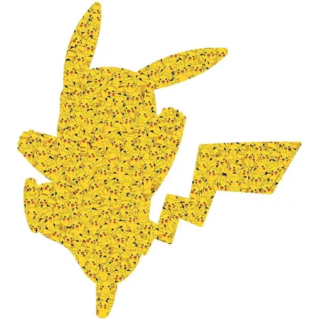 Ravensburger AT Shaped Pikachu, 727 Teile