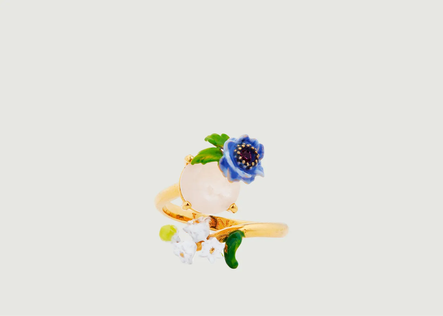 Bague ajustable Poème en Fleurs Les Néréides