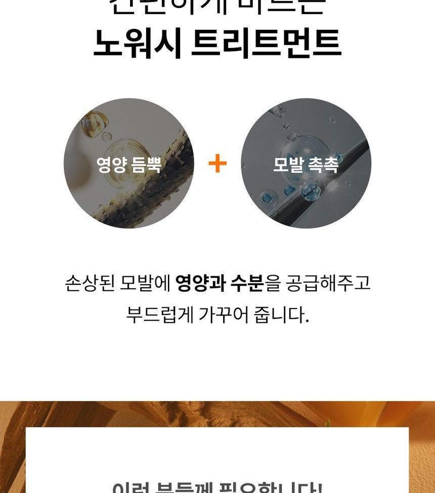 NATURE REPUBLIC - Argan Essential Hair No Wash Treatment