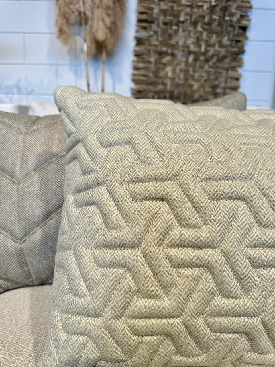 CUSHION GEO HERRING PISTA