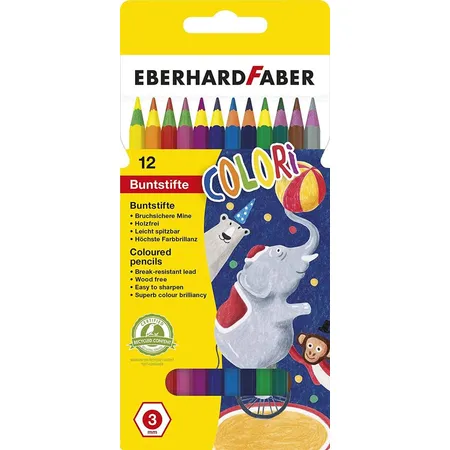 Eberhard Faber Buntstift Colori, 12er Etui