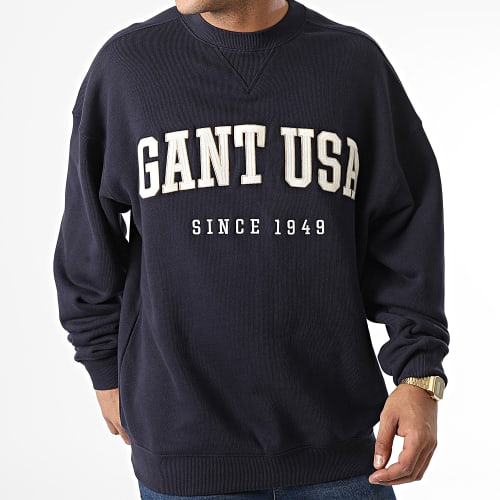 Sweat Crewneck Oversize USA 2006044 Bleu Marine