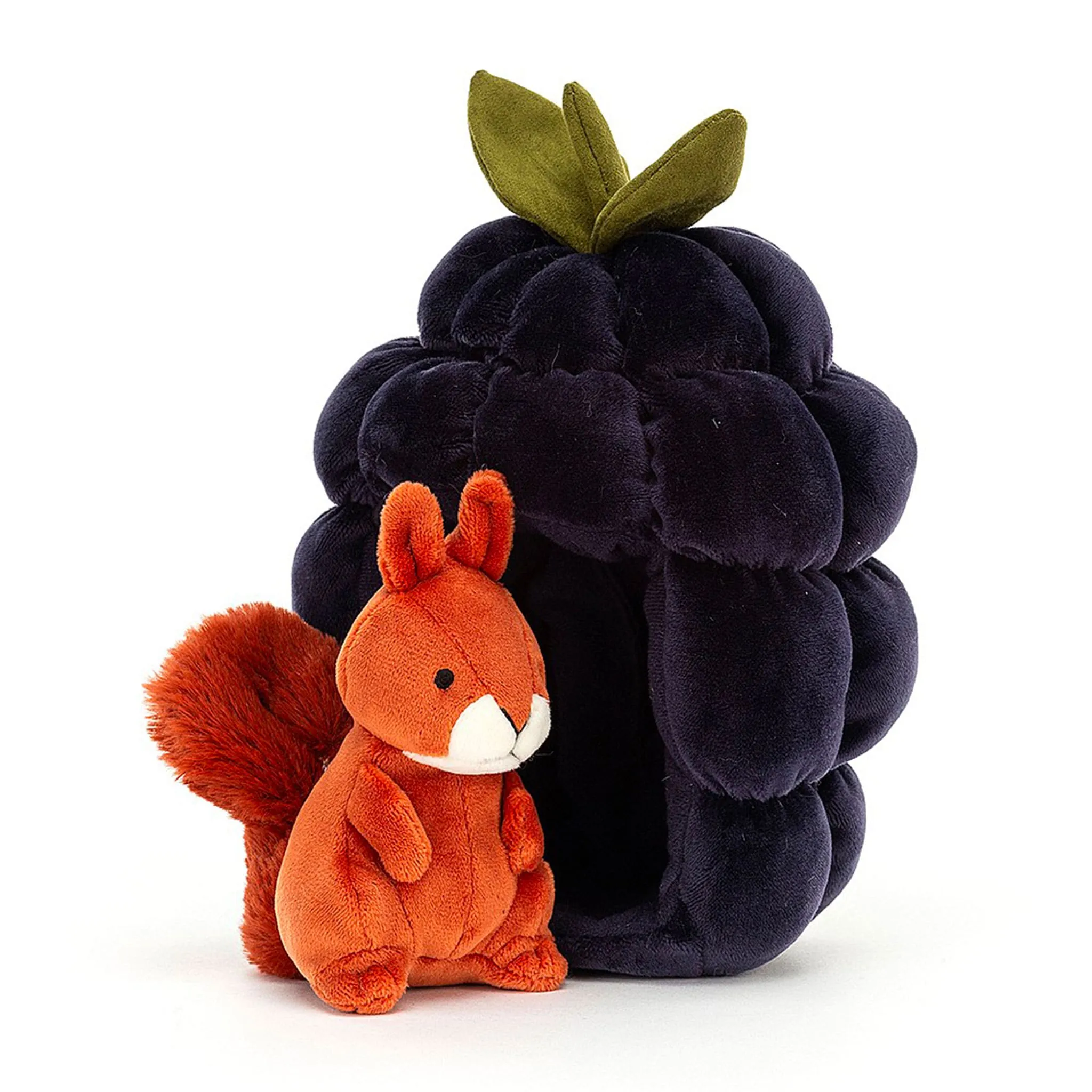 Jellycat Écureuil et Mûre