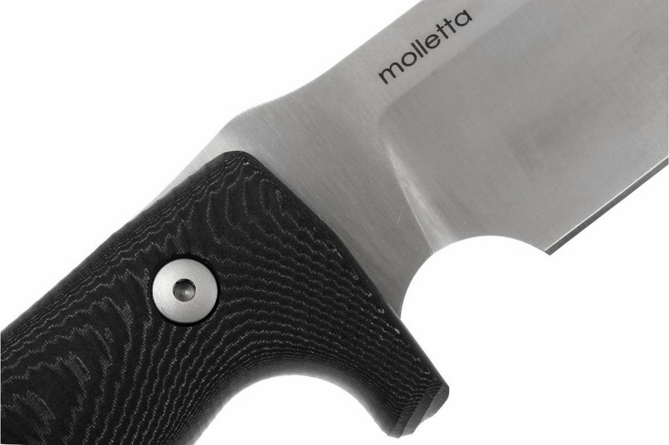 LionSteel M7 MS Satin vaststaand mes, Molletta design