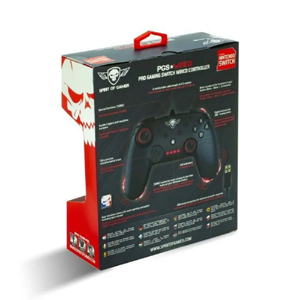 Spirit of Gamer Pack Manette Switch + Casque