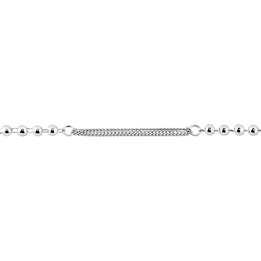 Bracelet Melodie Argent Blanc