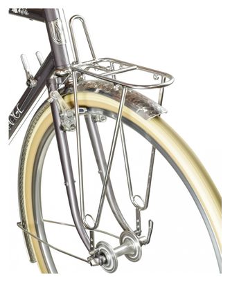 Porte Bagage Avant VéloOrange VO Constructeur Front Rack Argent