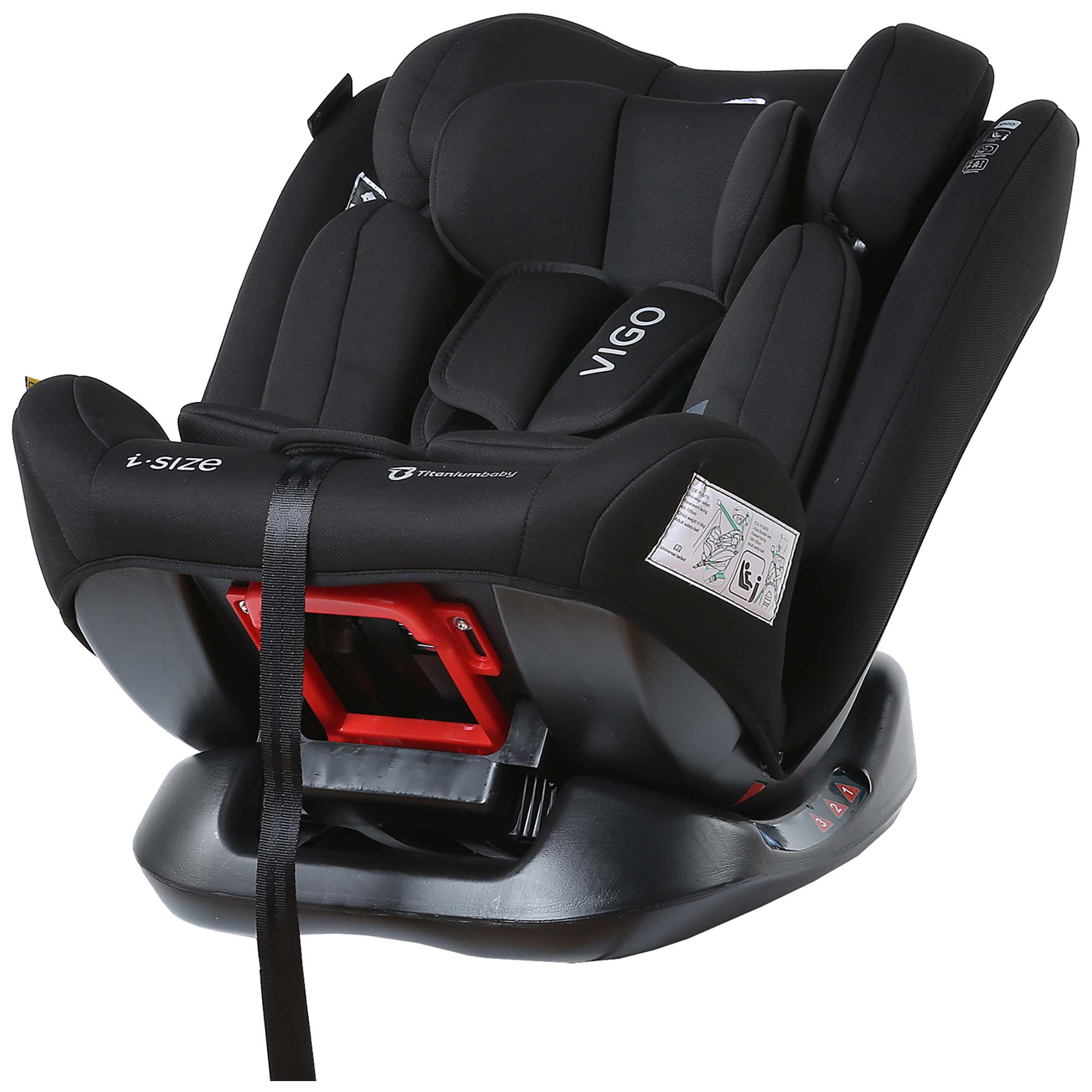 Titaniumbaby Vigo i-Size zwart - i-size autostoelen - Prénatal